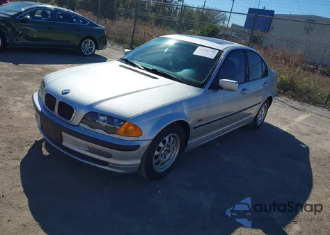 2000 BMW 323I from USA, damaged, VIN WBAAM3338YKC65796